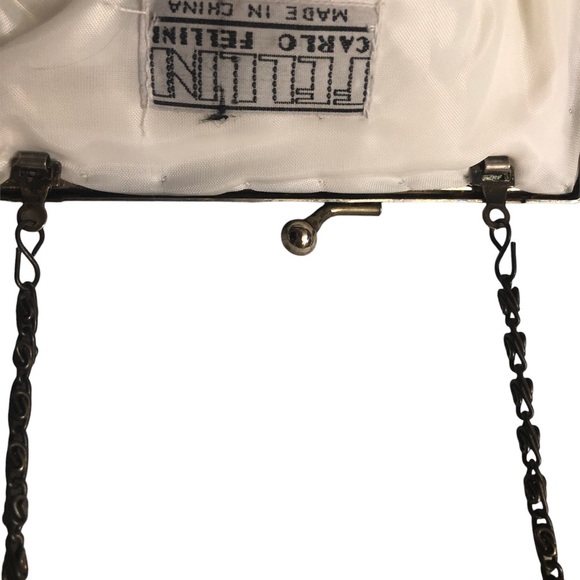 Carlo Fellini Vintage Shell Beaded Bag/Clutch - Picture 8 of 8